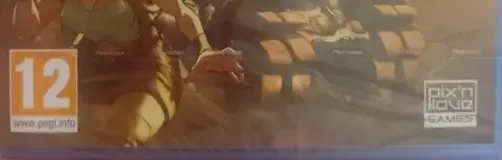 Metal Slug Tactics, the PEGI square on its front