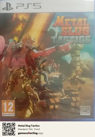 Metal Slug Tactics PlayStation 5, PAL box front