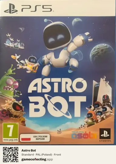 Astro Bot PlayStation 5, Poland box front