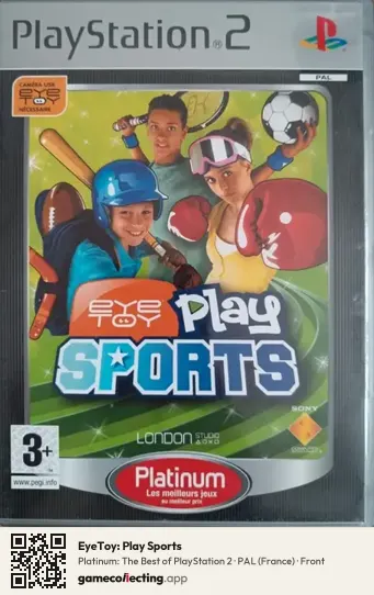 EyeToy: Play Sports PlayStation 2, France box front