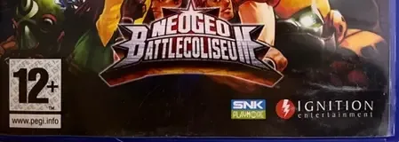 NeoGeo Battle Coliseum, the PEGI square on its front