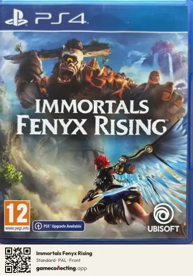 Immortals Fenyx Rising PlayStation 4, PAL box front