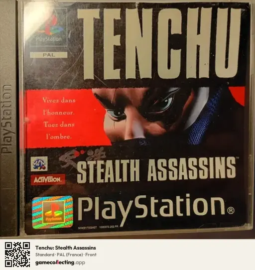 Tenchu: Stealth Assassins PlayStation, France box front