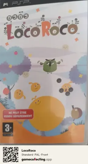 LocoRoco PlayStation Portable, PAL box front