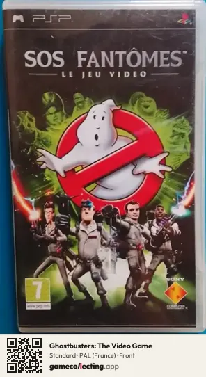 Ghostbusters: The Video Game PlayStation Portable, France box front