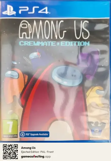 Among Us PlayStation 4, PAL box front