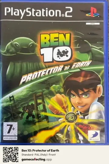 Ben 10: Protector of Earth PlayStation 2, Italy box front