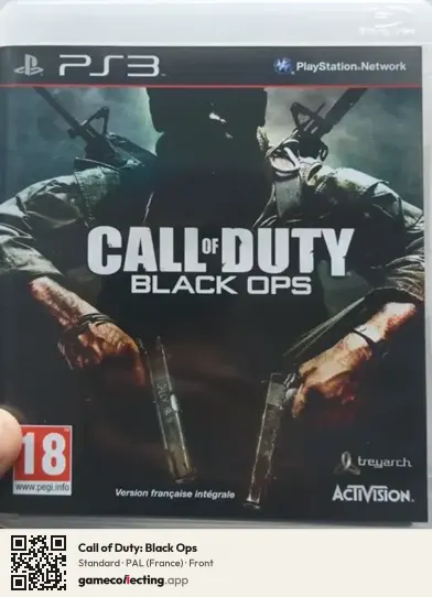 Call of Duty: Black Ops PlayStation 3, France box front
