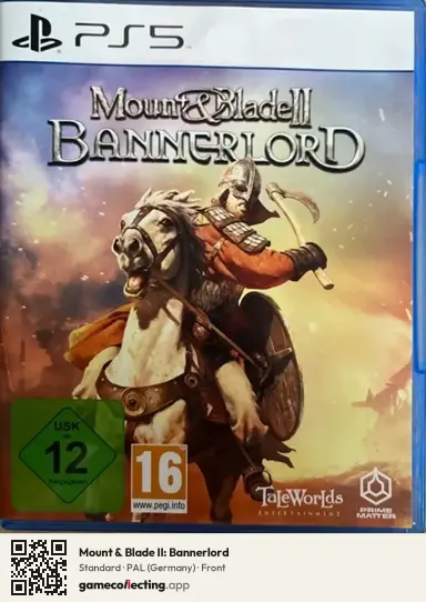 Mount & Blade II: Bannerlord PlayStation 5, Germany box front