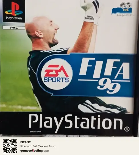 FIFA 99 PlayStation, France box front