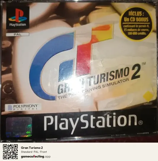 Gran Turismo 2 PlayStation, PAL box front