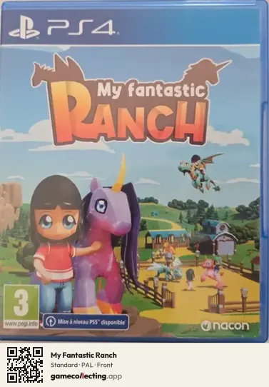 My Fantastic Ranch PlayStation 4, PAL box front