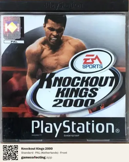 Knockout Kings 2000 PlayStation, Netherlands box front