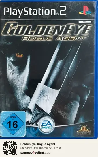 GoldenEye: Rogue Agent PlayStation 2, Germany box front