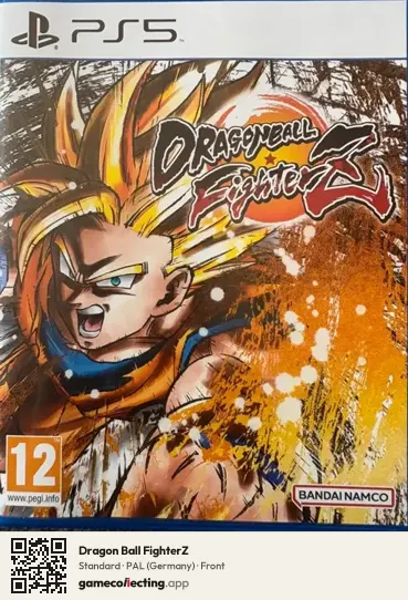 Dragon Ball FighterZ PlayStation 5, Germany box front