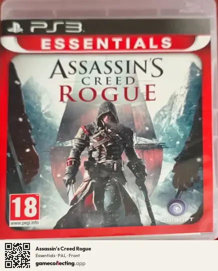 Assassin's Creed Rogue PlayStation 3, PAL box front
