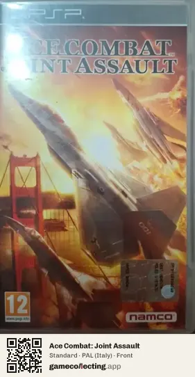 Ace Combat: Joint Assault PlayStation Portable, Italy box front