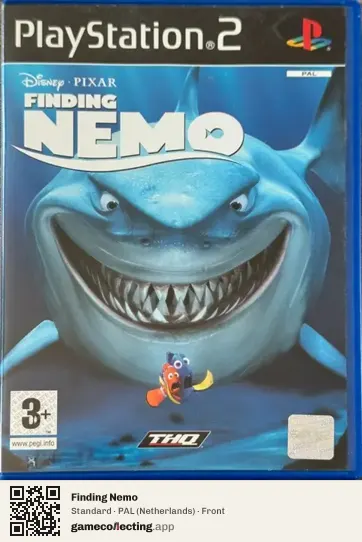 Finding Nemo PlayStation 2, Netherlands box front