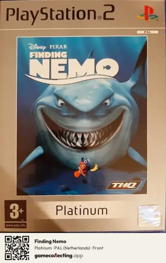 Finding Nemo PlayStation 2, Netherlands box front