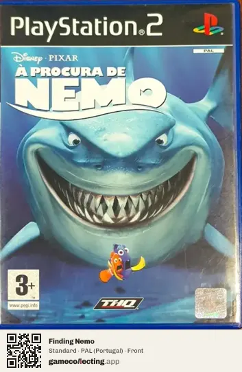 Finding Nemo PlayStation 2, Portugal box front