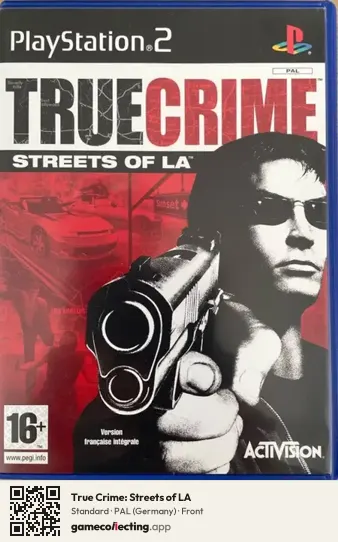 True Crime: Streets of LA PlayStation 2, Germany box front