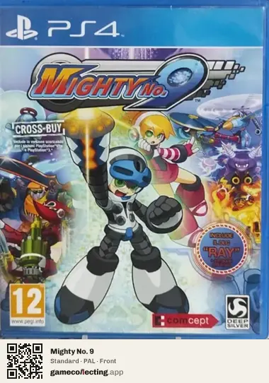 Mighty No. 9 PlayStation 4, PAL box front