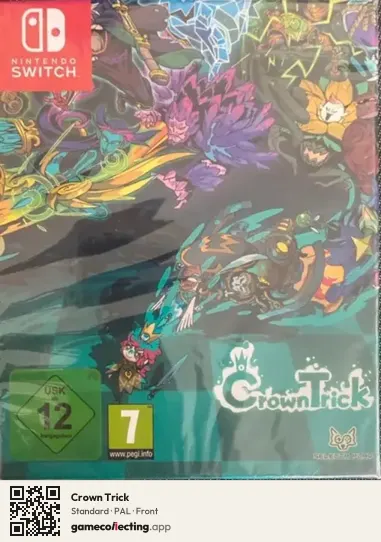 Crown Trick Nintendo Switch, PAL box front