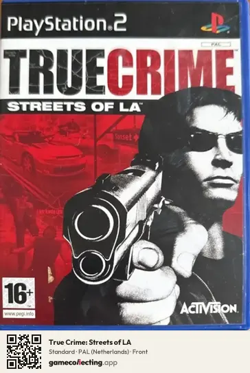 True Crime: Streets of LA PlayStation 2, Netherlands box front