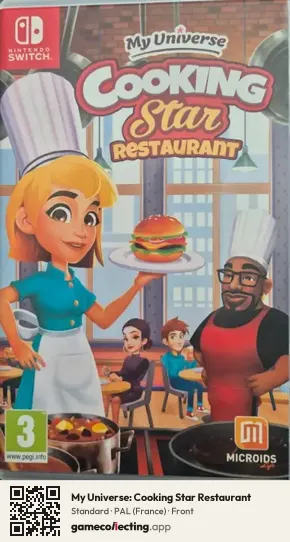 My Universe: Cooking Star Restaurant Nintendo Switch, France box front