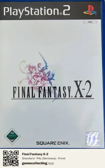 Final Fantasy X-2 PlayStation 2, Germany box front