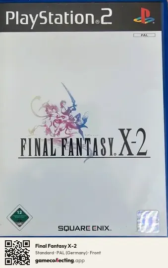 Final Fantasy X-2 PlayStation 2, Germany box front
