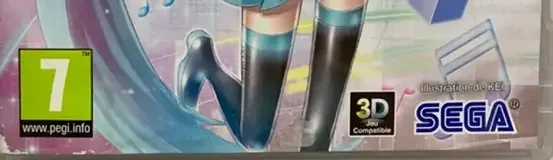 Hatsune Miku: Project Diva F 2nd, the USK square on its front
