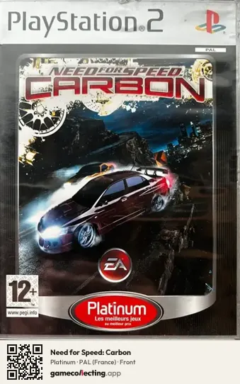 Need for Speed: Carbon PlayStation 2, France box front