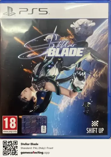 Stellar Blade PlayStation 5, Italy box front