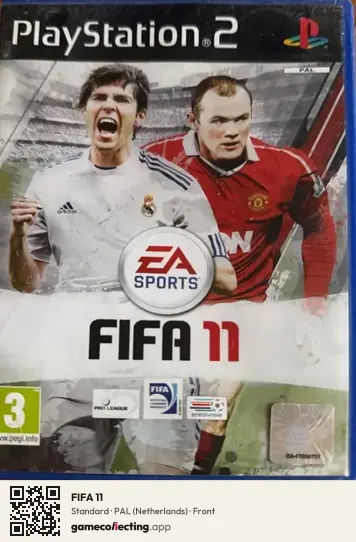 FIFA 11 PlayStation 2, Netherlands box front