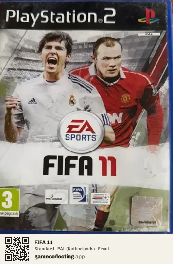 FIFA 11 PlayStation 2, Netherlands box front