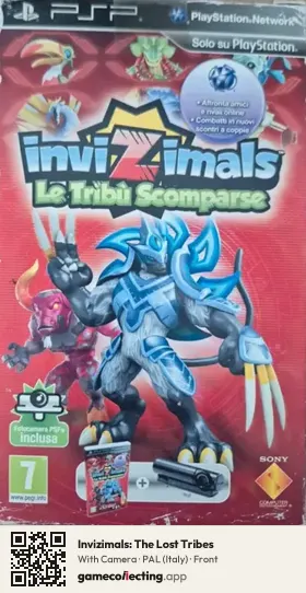 Invizimals: The Lost Tribes PlayStation Portable, Italy box front