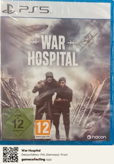 War Hospital PlayStation 5, Germany box front
