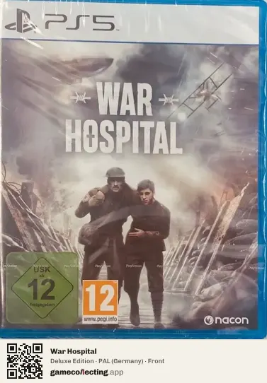War Hospital PlayStation 5, Germany box front