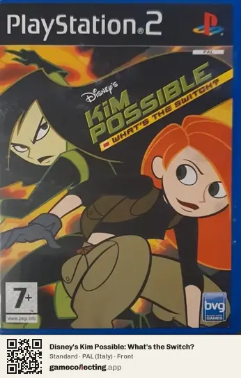Disney's Kim Possible: What's the Switch? PlayStation 2, Italy box front