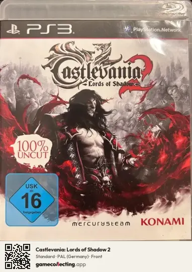 Castlevania: Lords of Shadow 2 PlayStation 3, Germany box front