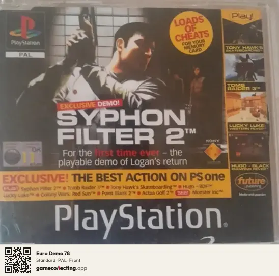 Euro Demo 78 PlayStation, PAL box front