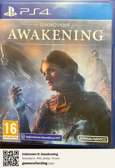 Unknown 9: Awakening PlayStation 4, Italy box front