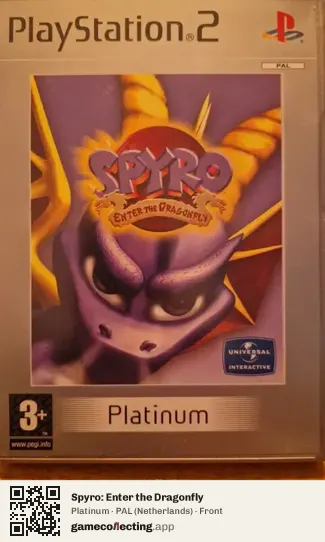 Spyro: Enter the Dragonfly PlayStation 2, Netherlands box front