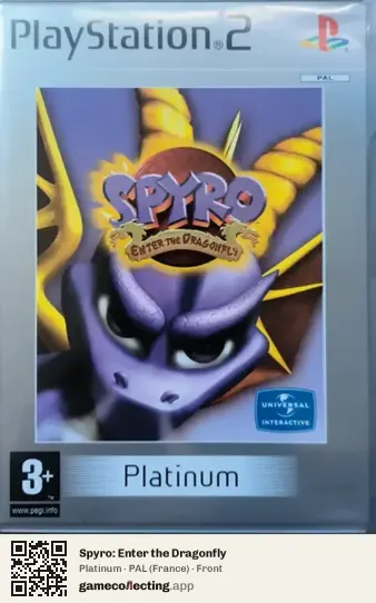 Spyro: Enter the Dragonfly PlayStation 2, France box front