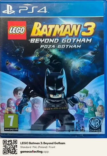LEGO Batman 3: Beyond Gotham PlayStation 4, Poland box front