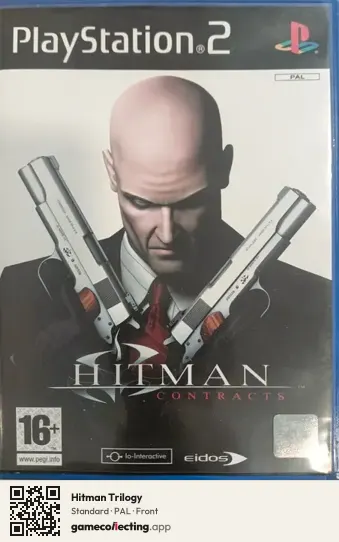 Hitman Trilogy PlayStation 2, PAL box front