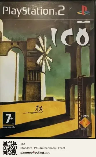 Ico PlayStation 2, Netherlands box front