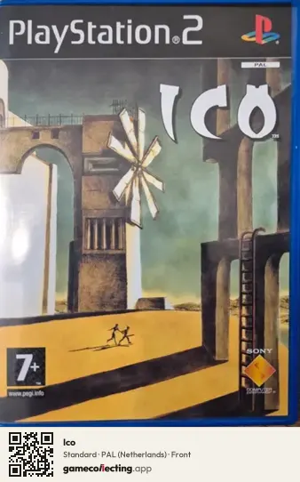 Ico PlayStation 2, Netherlands box front
