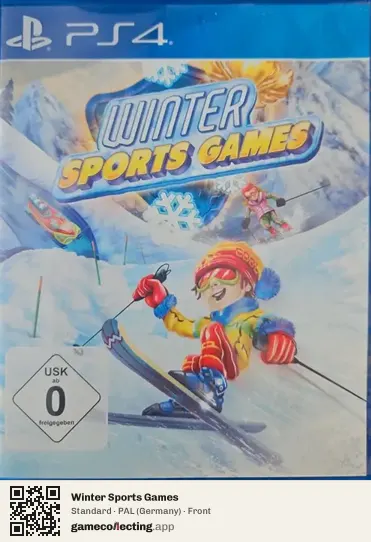Winter Sports Games PlayStation 4, Germany box front